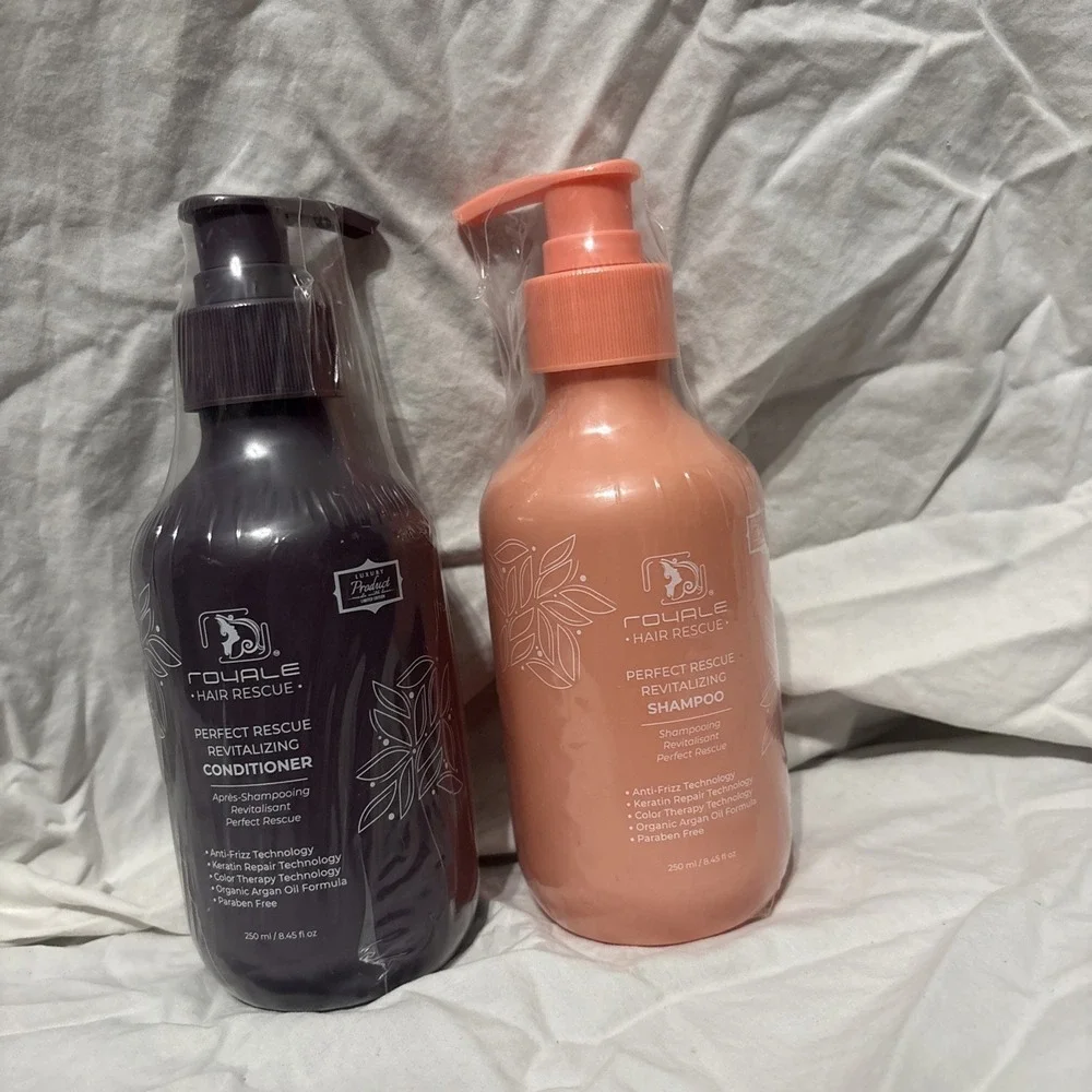 Royale Hair Rescue 8.45 oz Perfect Rescue Revitalizing Shampoo & Conditioner Set